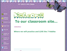 Tablet Screenshot of mathmaticious.classroomsite.org